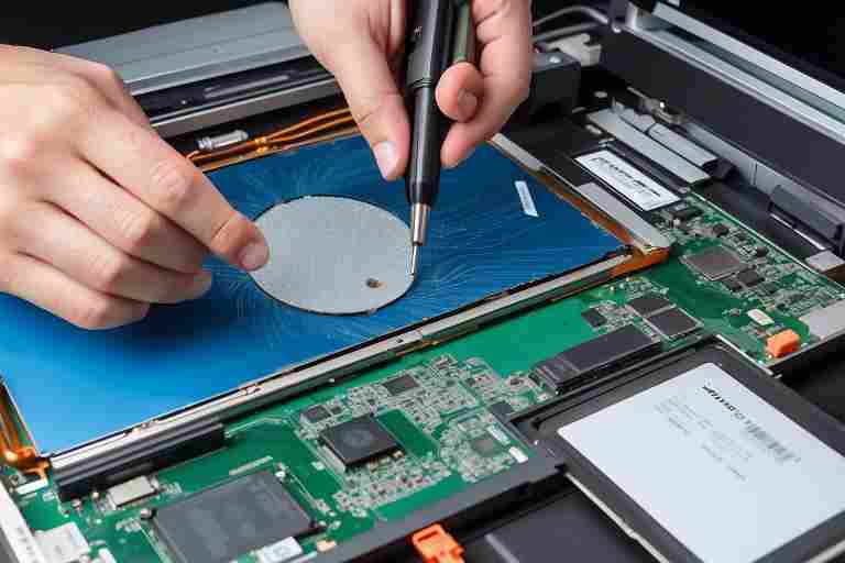 ¿Cómo reparar la pantalla rota en un Medion Akoya P15645?